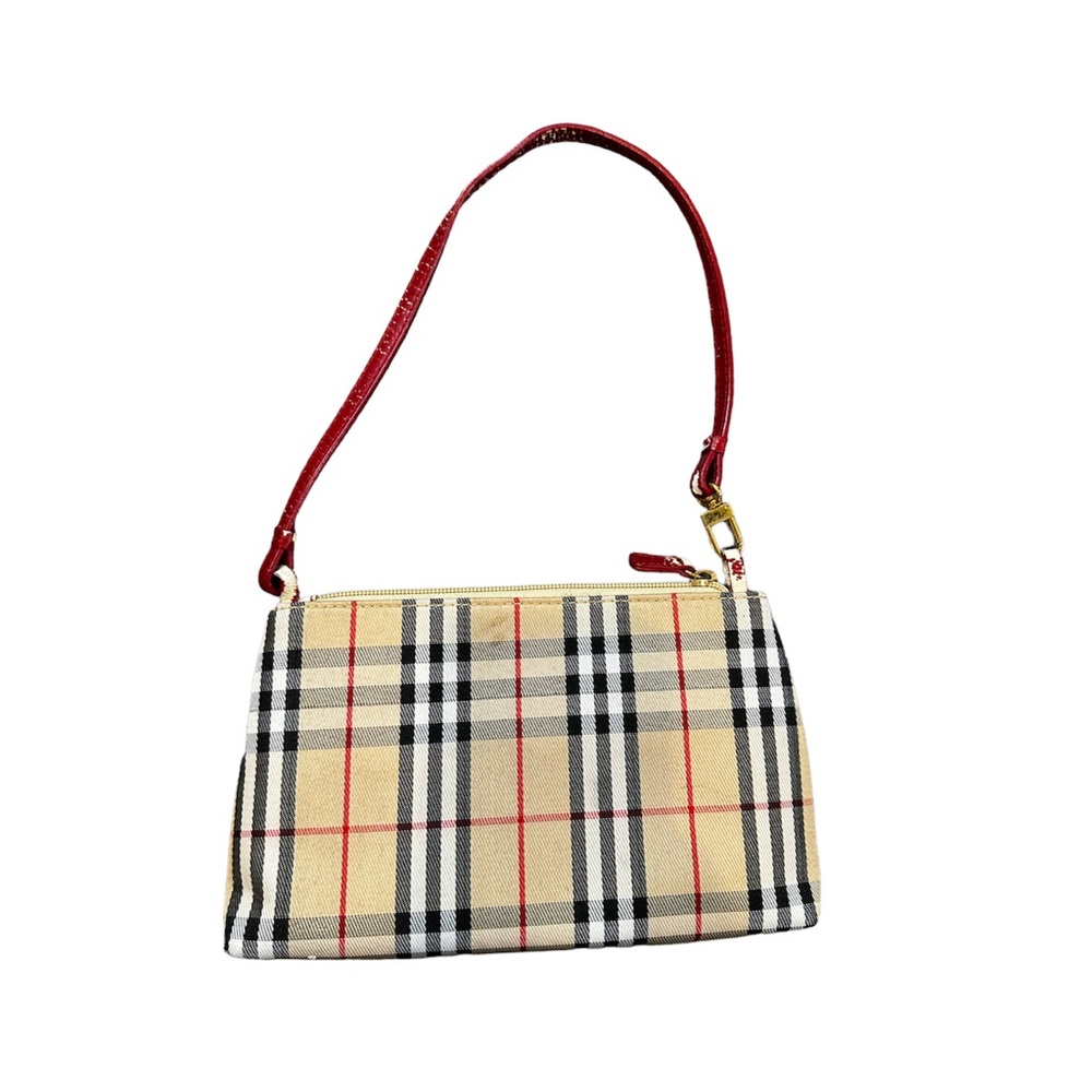 Check pattern purse